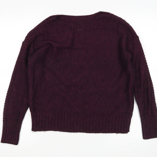 Gap Womens Purple   Pullover Jumper Size L