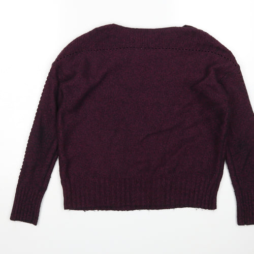 Gap Womens Purple   Pullover Jumper Size L