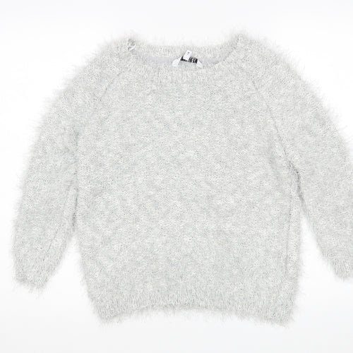 Debenhams Womens Silver   Pullover Jumper Size 14