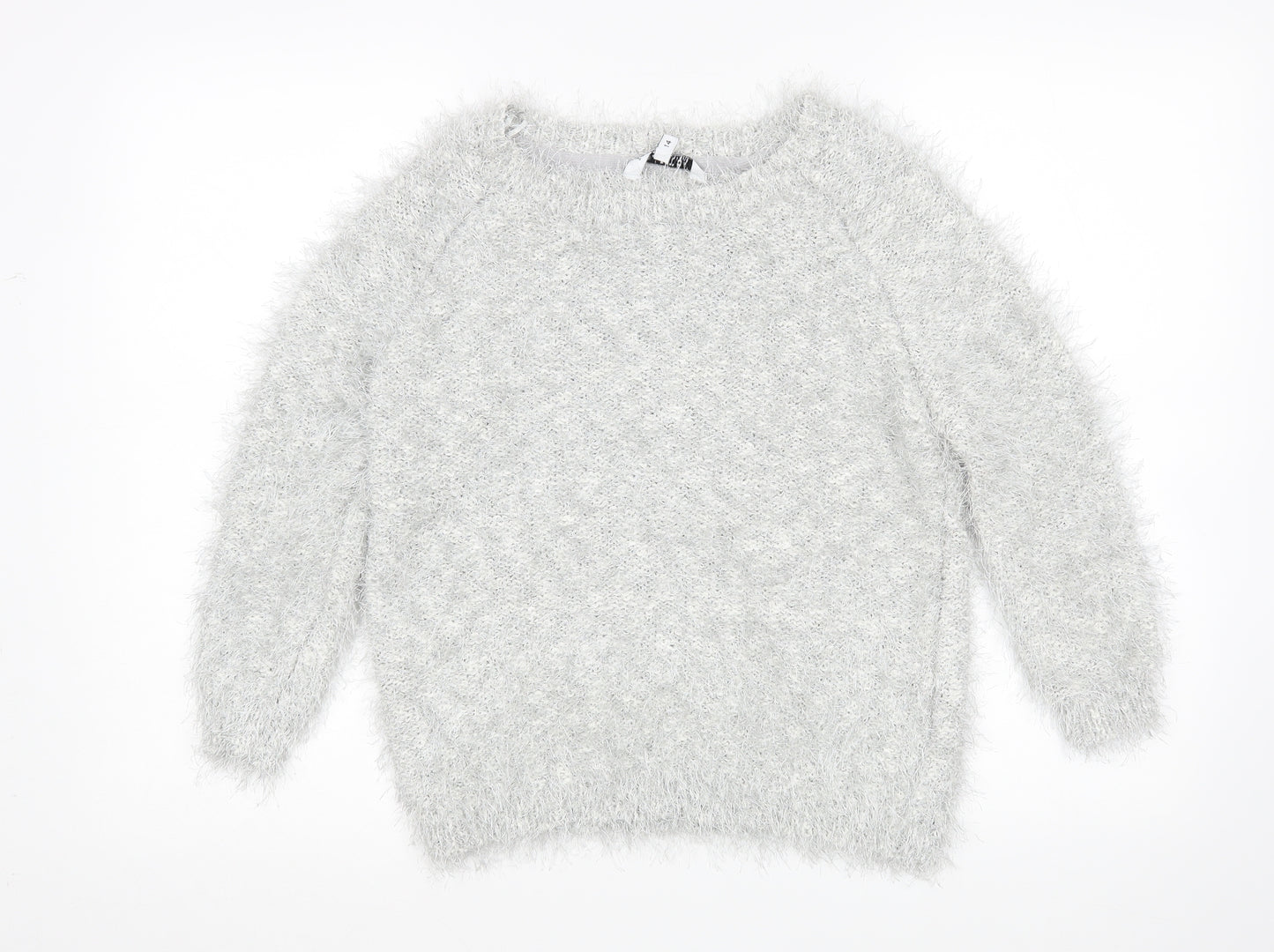 Debenhams Womens Silver   Pullover Jumper Size 14