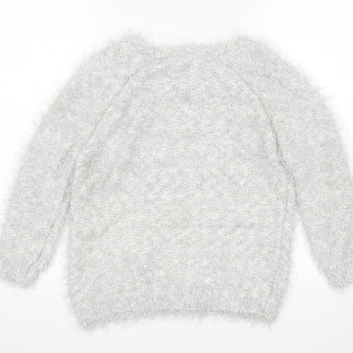 Debenhams Womens Silver   Pullover Jumper Size 14