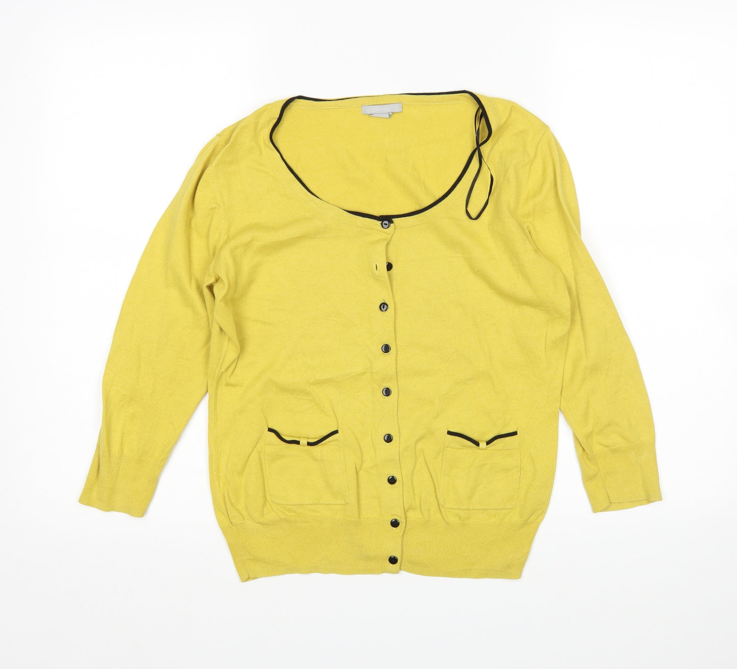 H&M Womens Green   Cardigan Jumper Size M