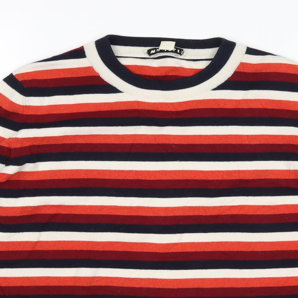 Whistles Womens Multicoloured Striped  Pullover Jumper Size 14
