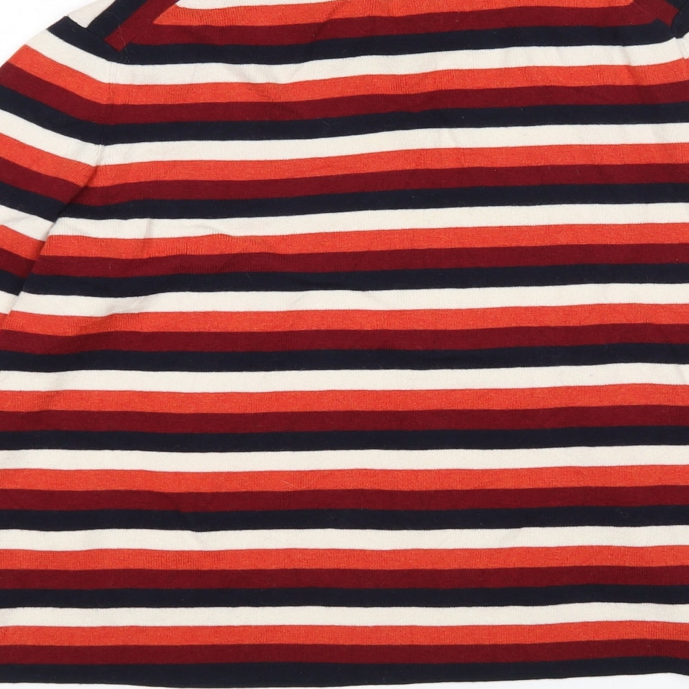 Whistles Womens Multicoloured Striped  Pullover Jumper Size 14