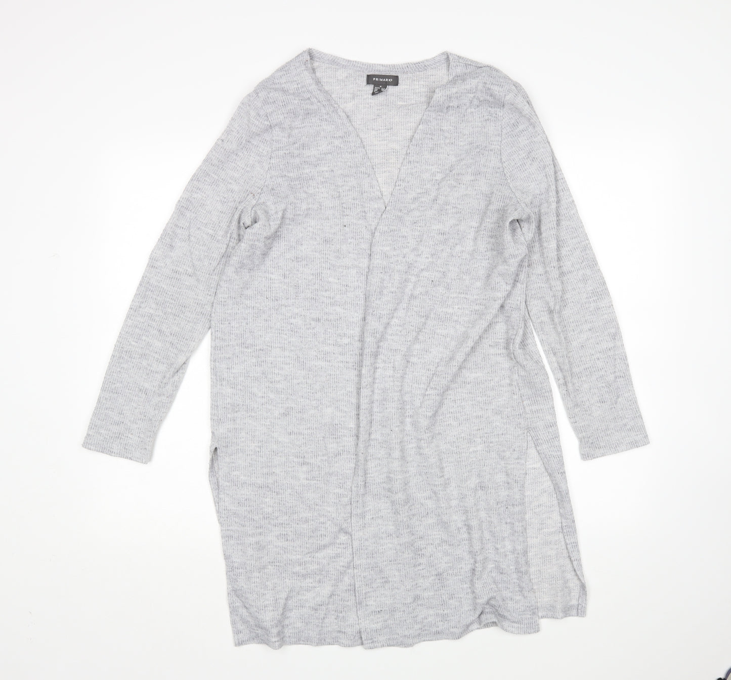 Primark Womens Grey   Cardigan Jumper Size M