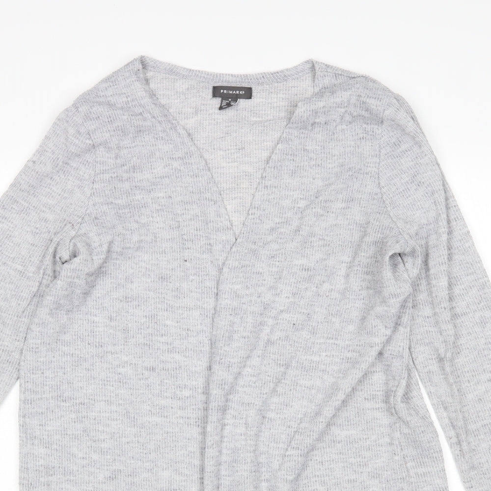 Primark Womens Grey   Cardigan Jumper Size M