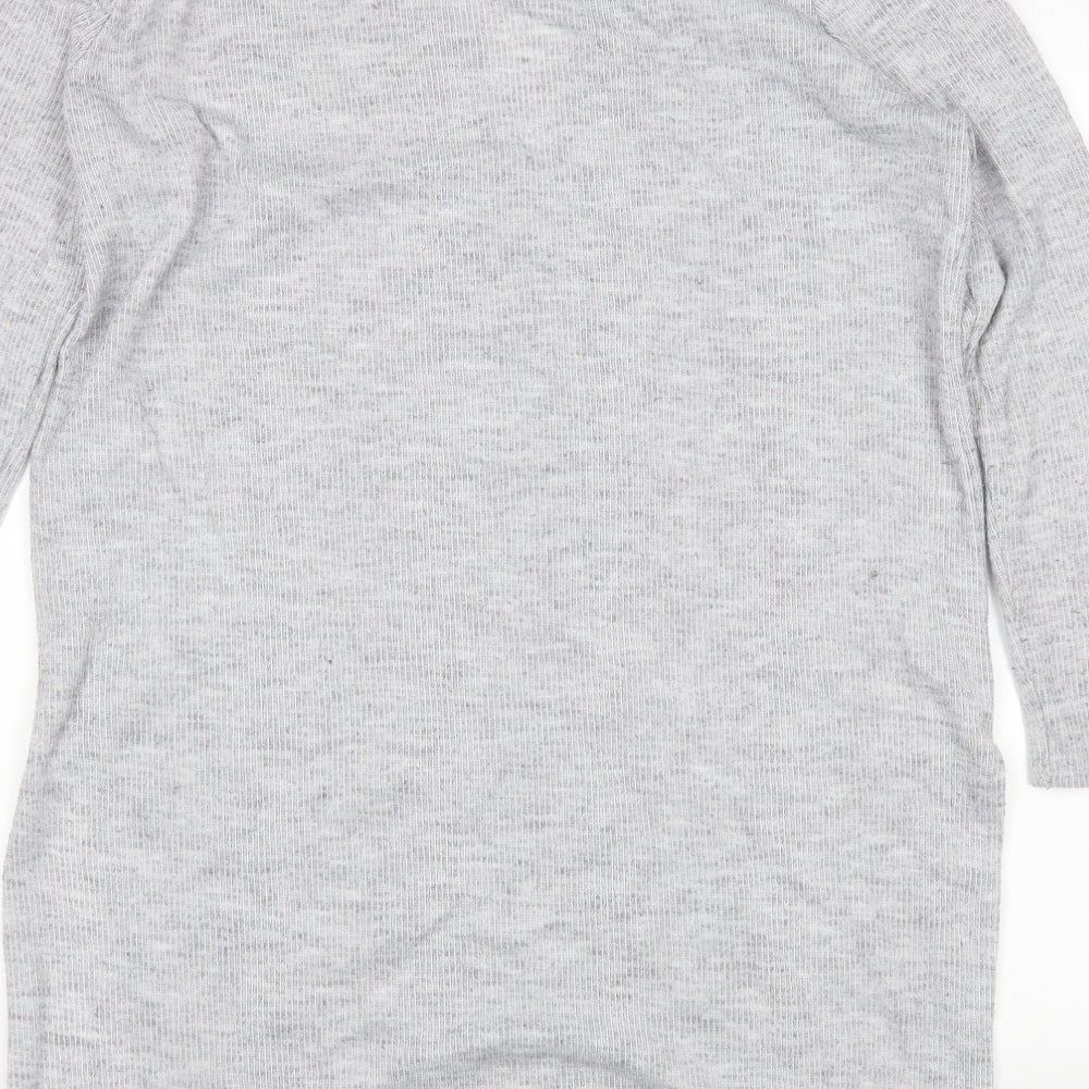 Primark Womens Grey   Cardigan Jumper Size M