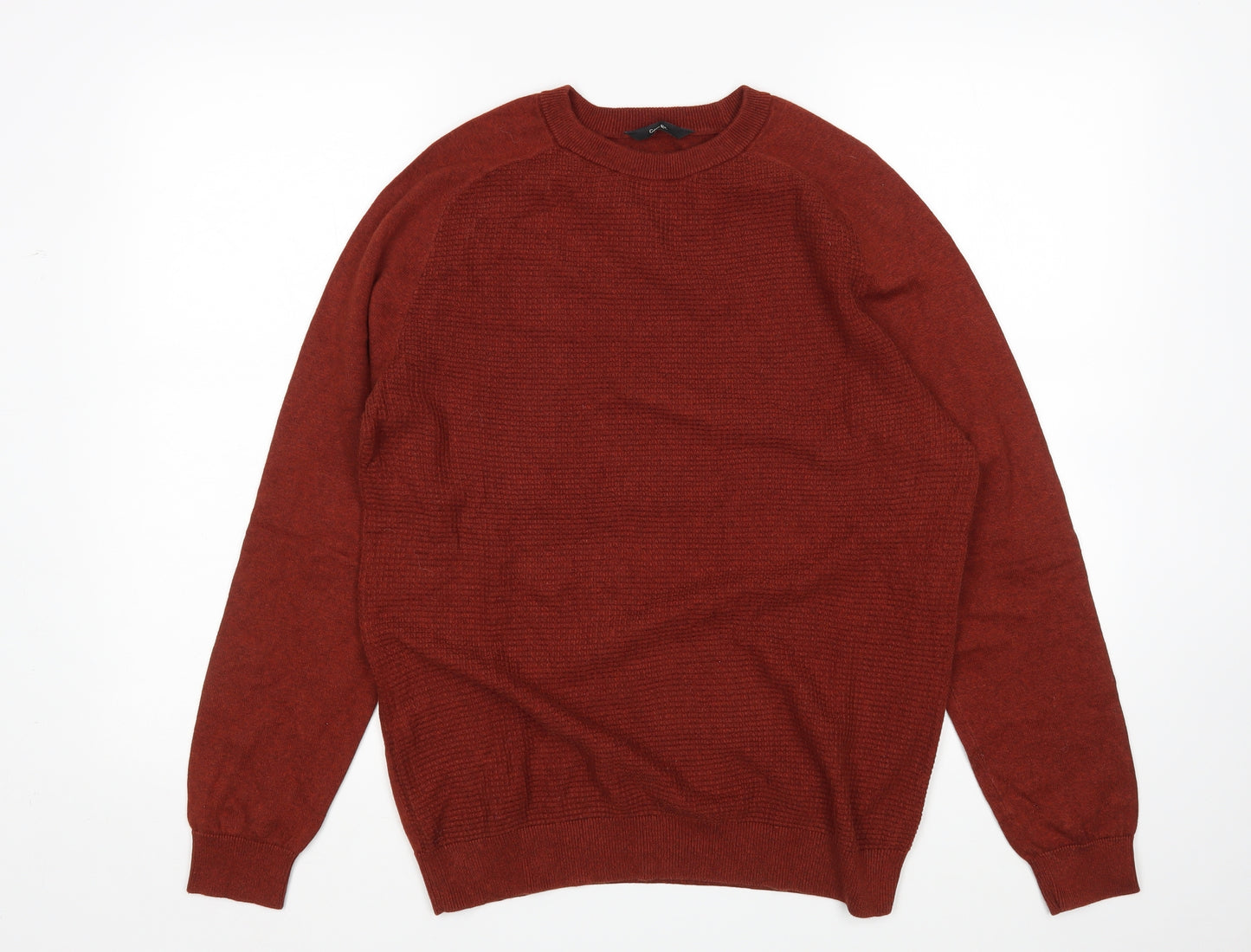 George Mens Brown   Pullover Jumper Size M