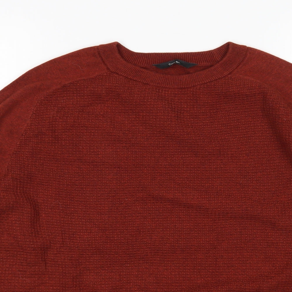 George Mens Brown   Pullover Jumper Size M