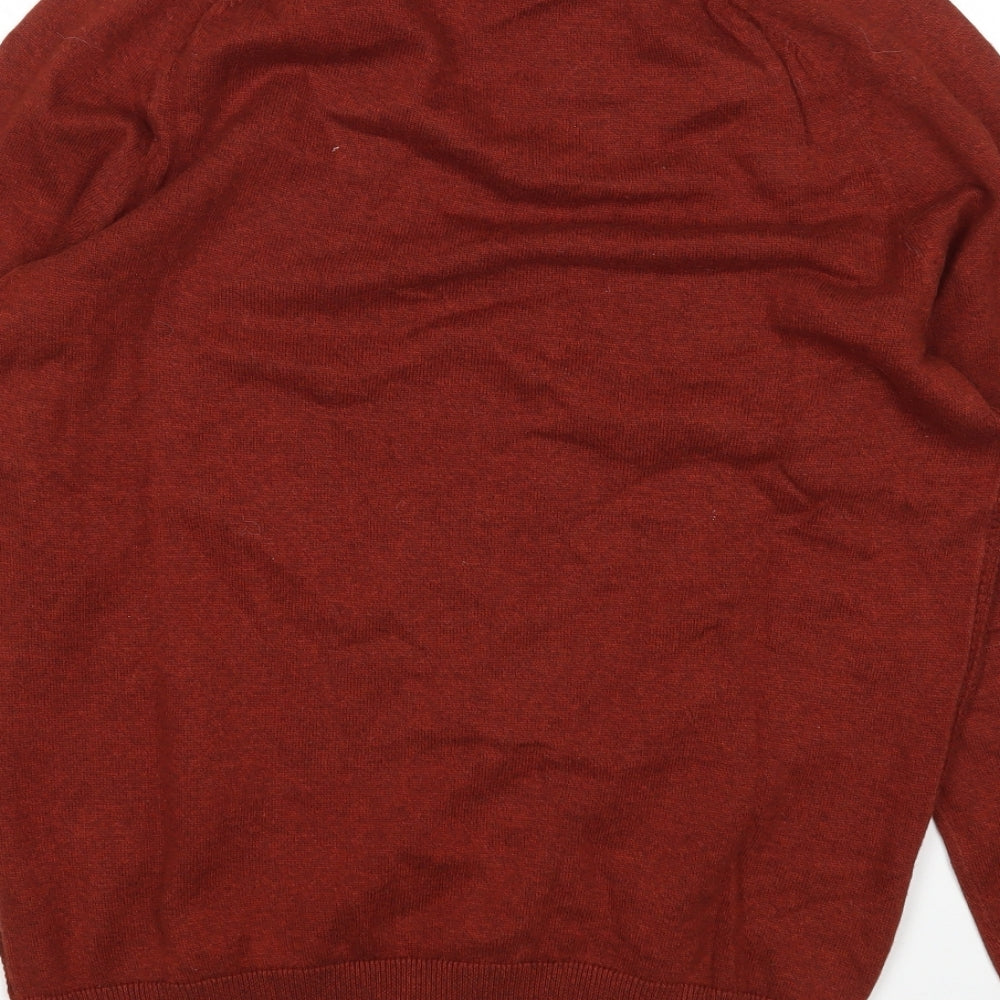 George Mens Brown   Pullover Jumper Size M