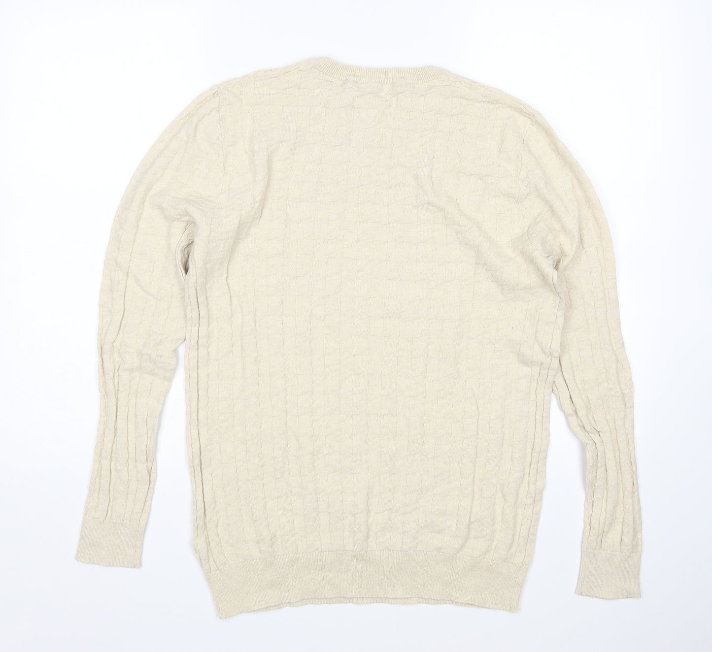 Hammond & CO Mens Beige   Pullover Jumper Size M