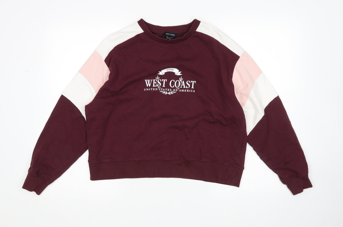 New Look Womens Multicoloured   Pullover Sweatshirt Size S