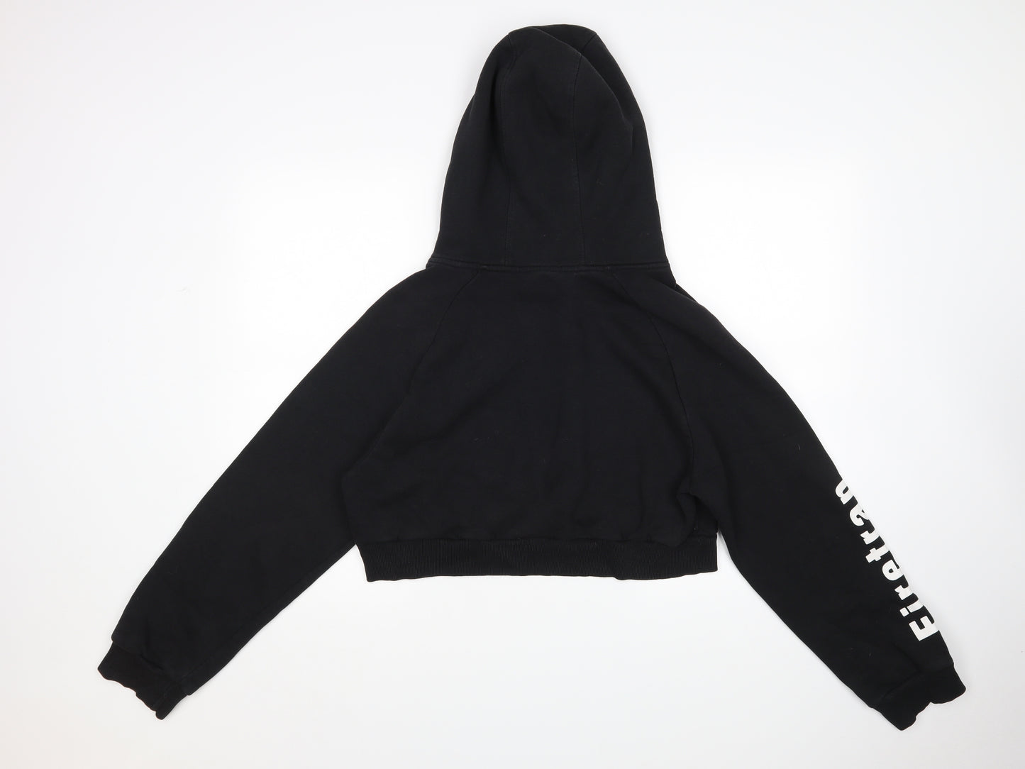 Firetrap Womens Black   Pullover Hoodie Size 16  - Cropped