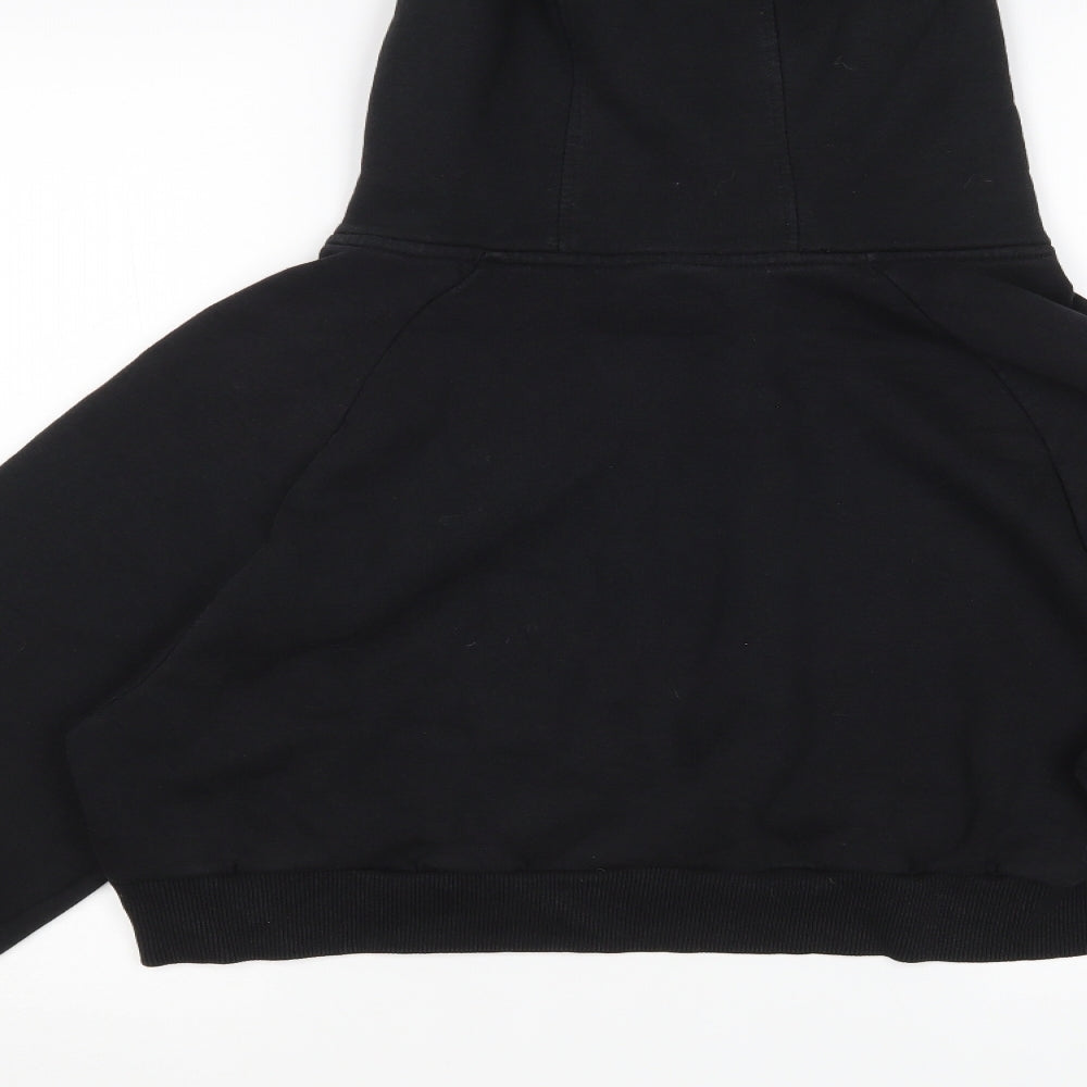 Firetrap Womens Black   Pullover Hoodie Size 16  - Cropped