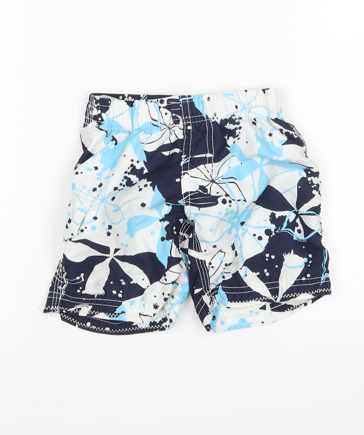 Platypus Boys Multicoloured Floral Sweat Shorts Size 2 Years - Swim Shorts