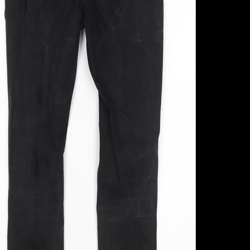 Missguided Womens Black   Skinny Jeans Size 12 L27 in