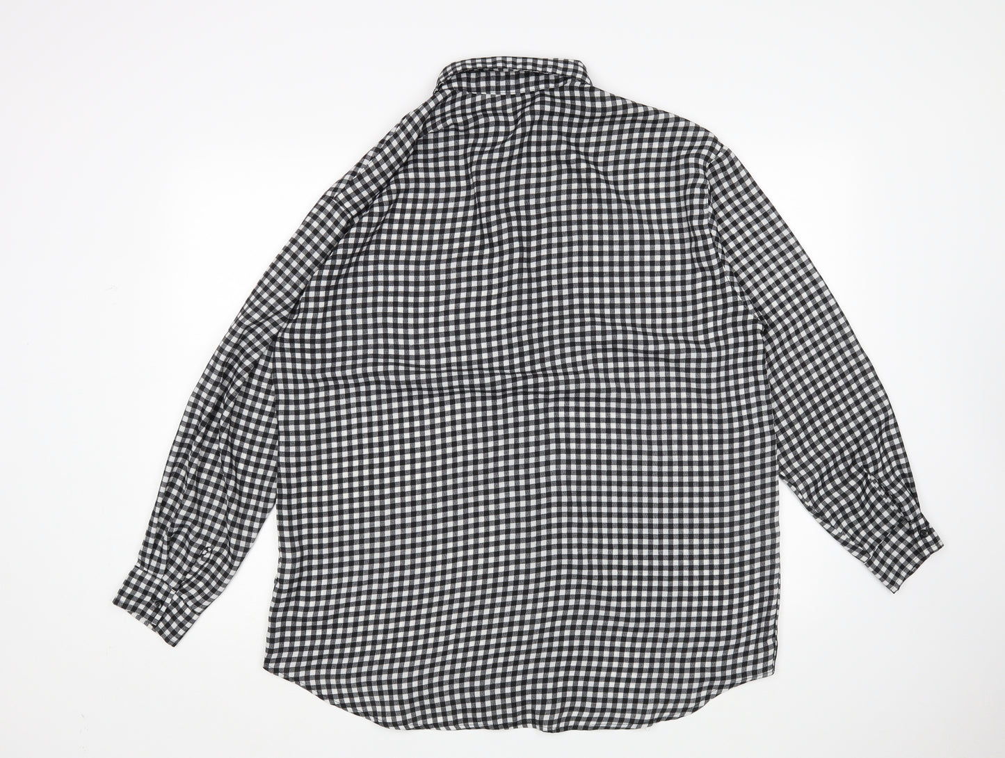 Boohoo Womens Multicoloured Check  Shirt Dress  Size M