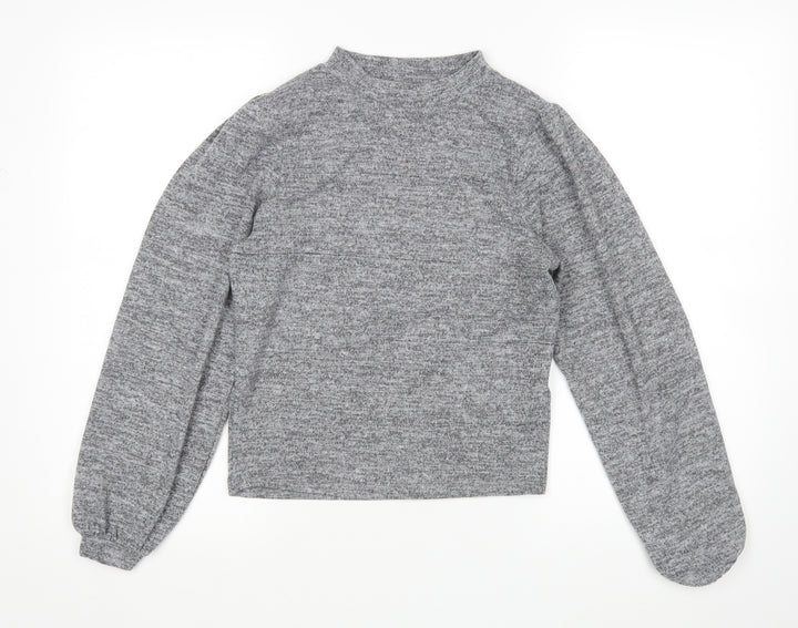New Look Womens Grey   Pullover Jumper Size S