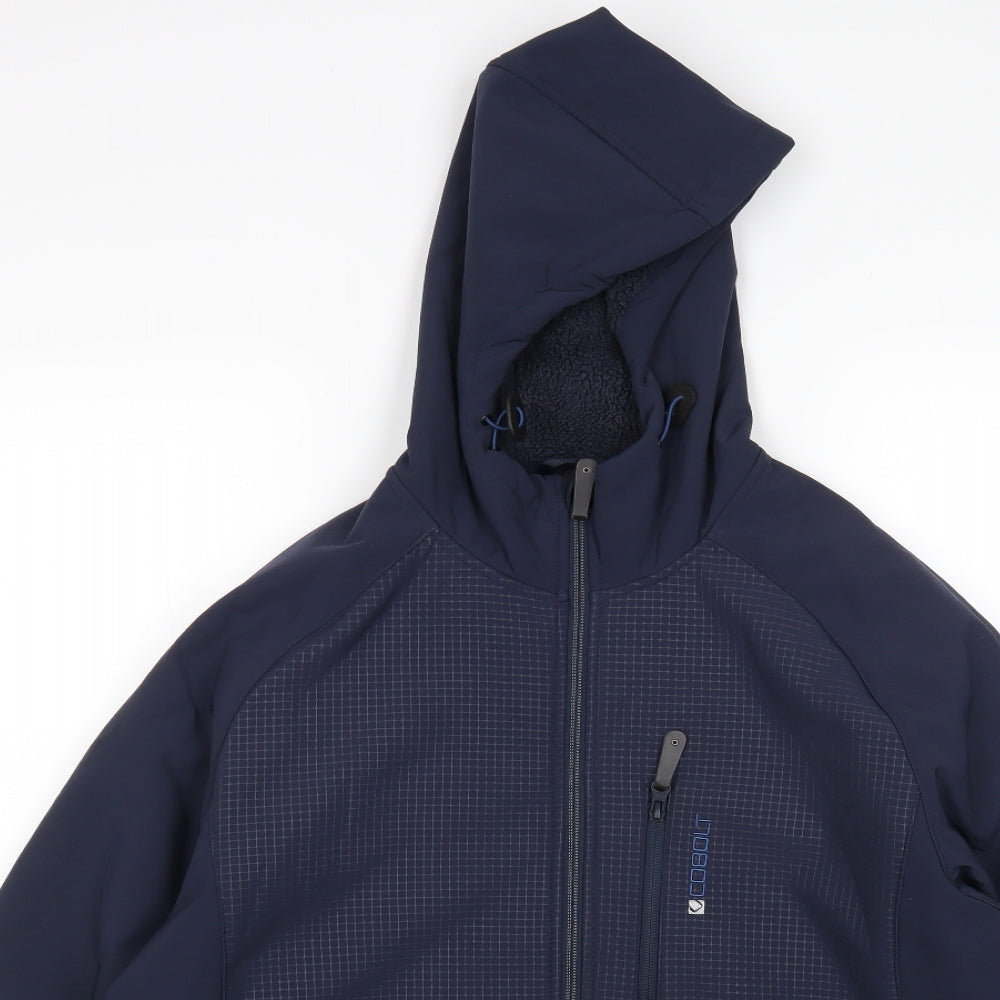 Cobalt Mens Blue   Rain Coat Coat Size L