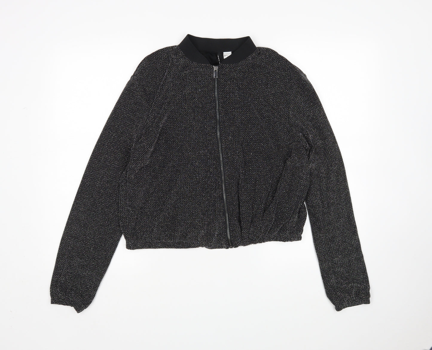 H&M Womens Silver   Jacket  Size 16