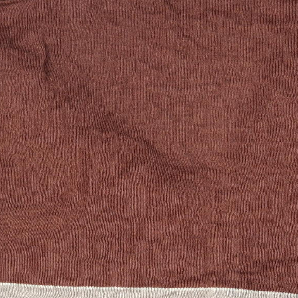 Future Lady Womens Brown   Cardigan Jumper Size L