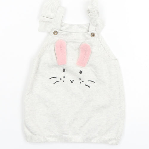 O.C. Sweaters Girls Grey   A-Line    - Bunny