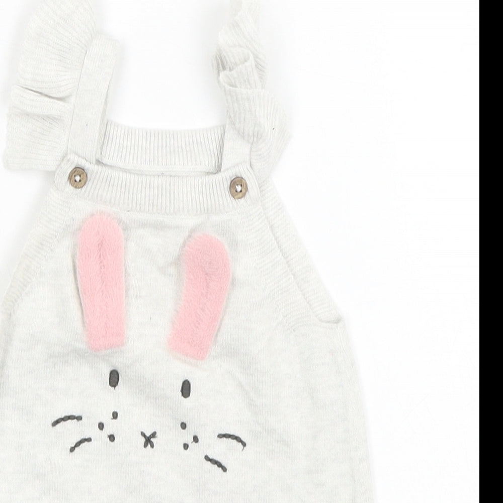 O.C. Sweaters Girls Grey   A-Line    - Bunny