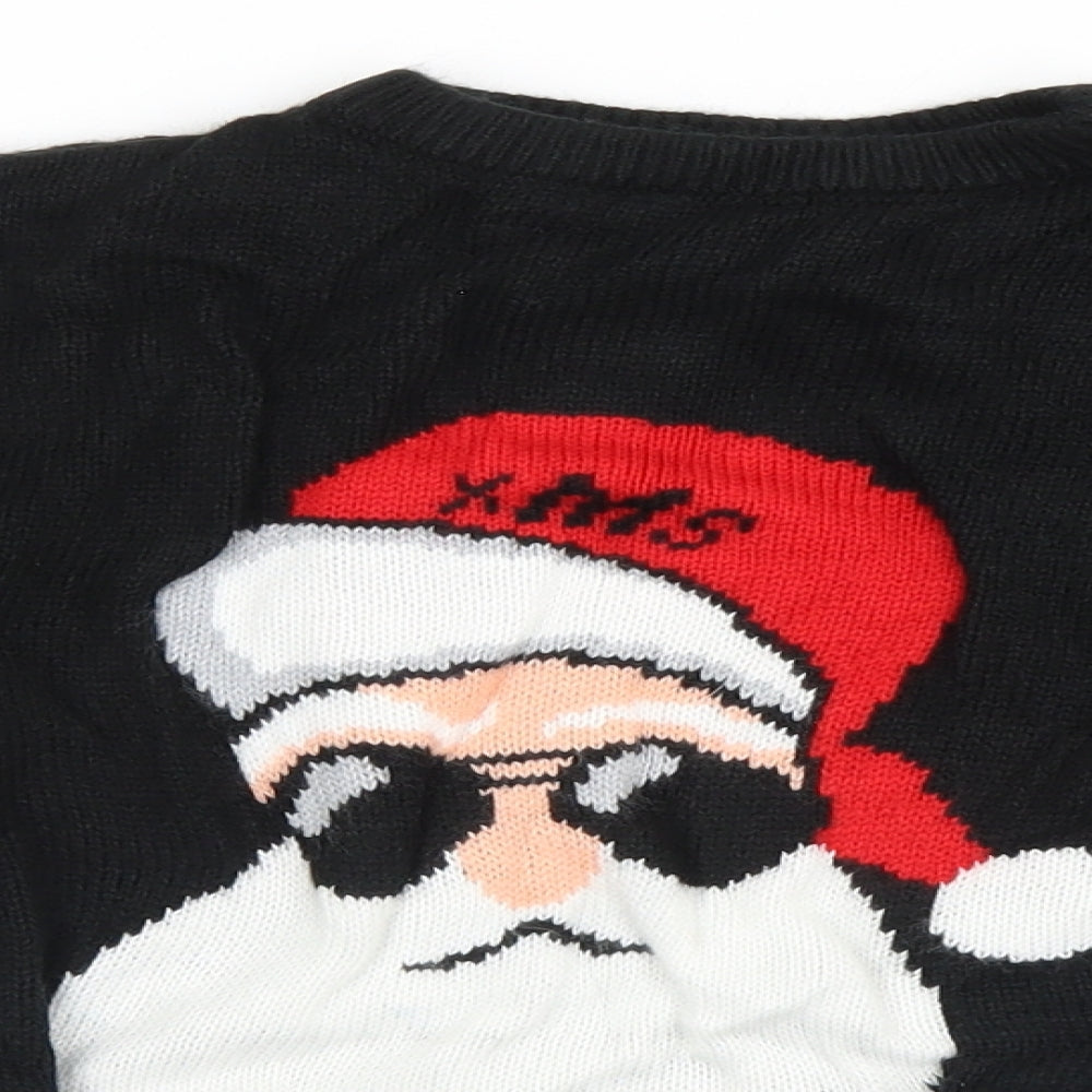 Urban Boys Black   Pullover Jumper Size 9-10 Years  - Christmas