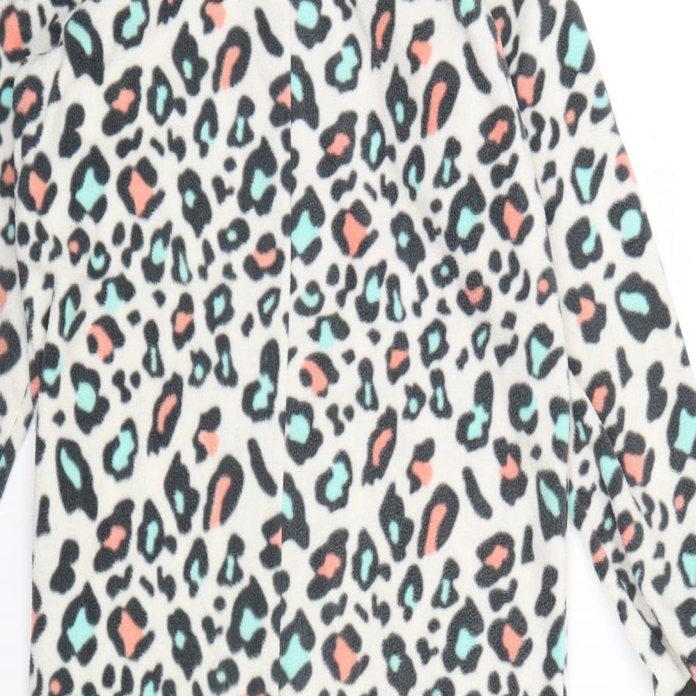 Pepperts! Boys White Animal Print   Bodysuit Size 8-9 Years