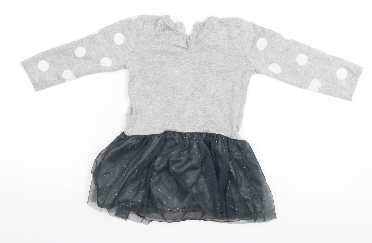 H&M Baby Grey   Pullover Jumper Size 12-18 Months  - Christmas