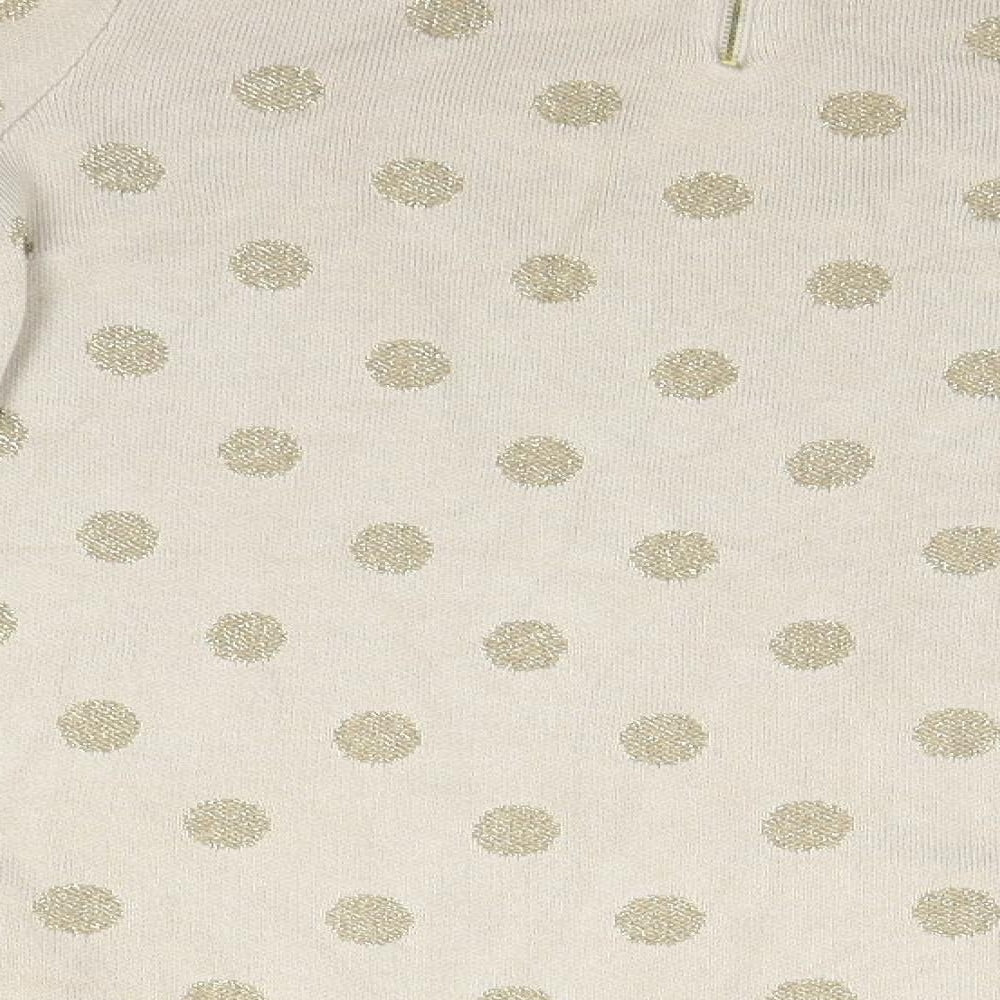 LC Waikiki Womens Green Polka Dot  Pullover Jumper Size M