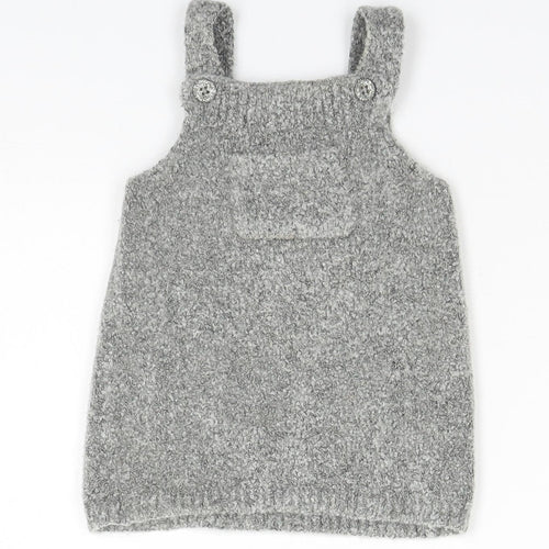 F&F Baby Grey   Coverall One-Piece Size 6-9 Months