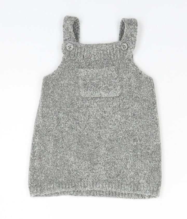 F&F Baby Grey Coverall One-Piece Size 6-9 Months