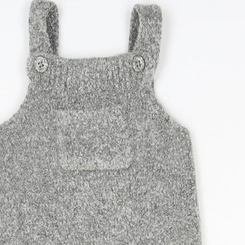 F&F Baby Grey   Coverall One-Piece Size 6-9 Months