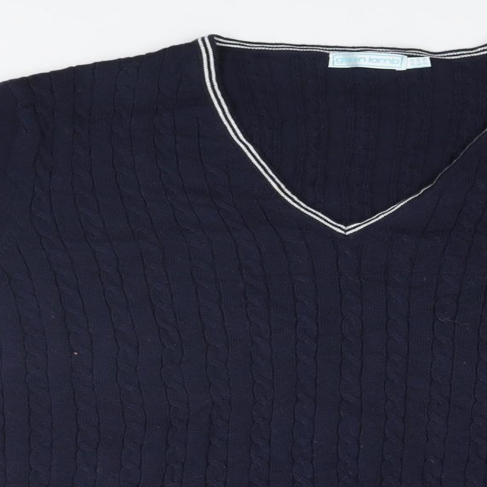 Green Lamb Womens Blue   Pullover Jumper Size 18