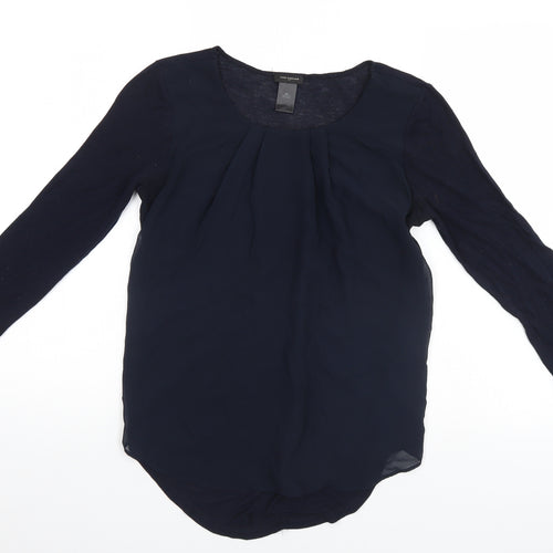 Ann Taylor Womens Black   Basic T-Shirt Size XS