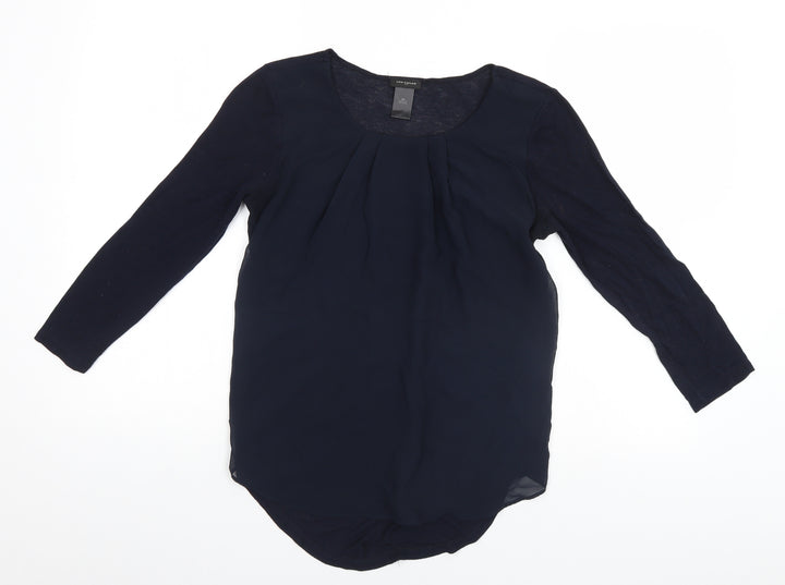Ann Taylor Womens Black   Basic T-Shirt Size XS