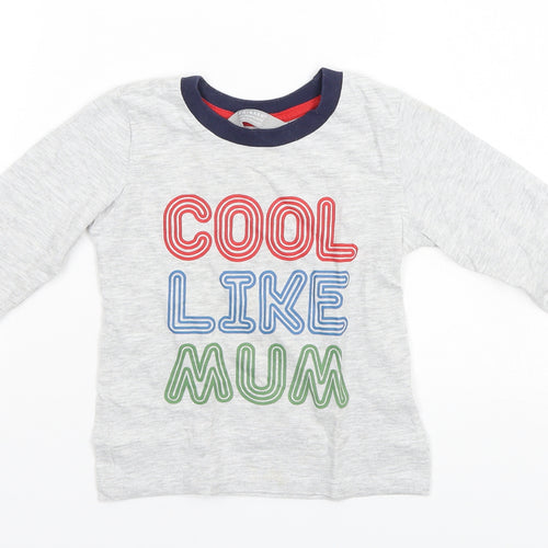 Primark Girls White   Basic T-Shirt Size 2 Years  - Cool Like Mum