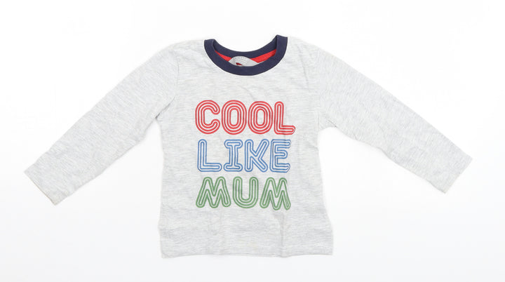 Primark Girls White   Basic T-Shirt Size 2 Years  - Cool Like Mum