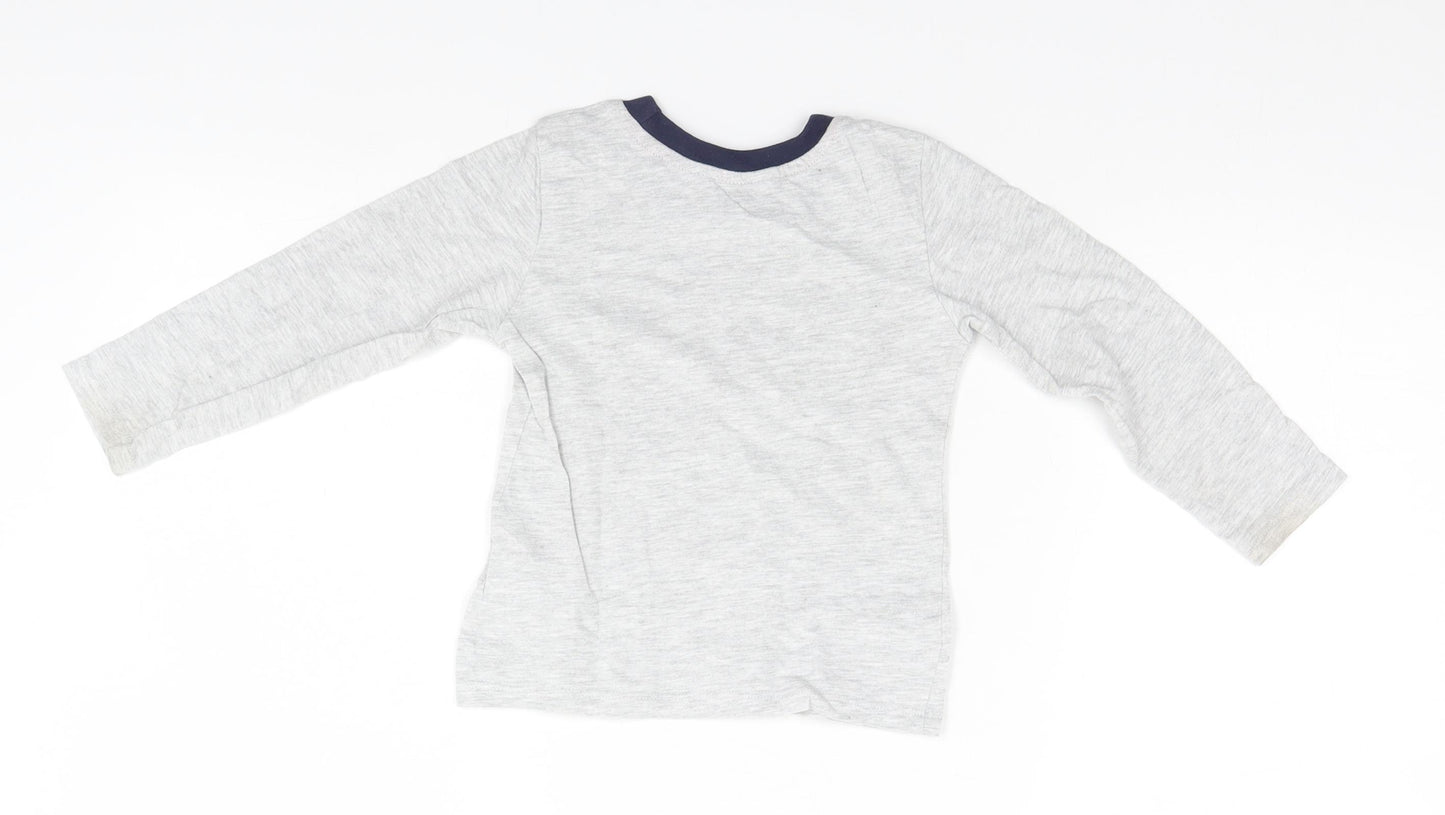 Primark Girls White   Basic T-Shirt Size 2 Years  - Cool Like Mum