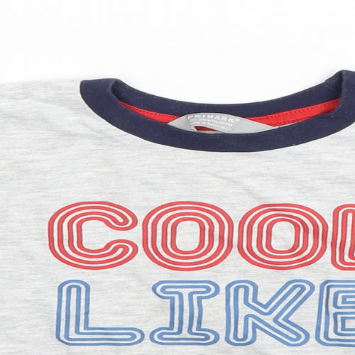 Primark Girls White   Basic T-Shirt Size 2 Years  - Cool Like Mum