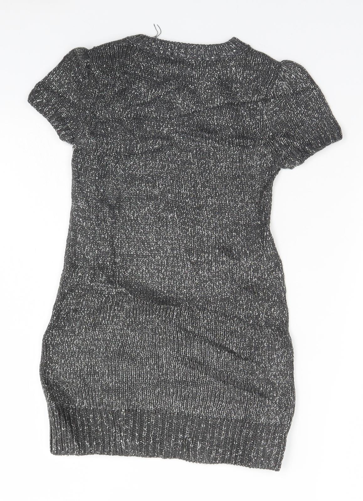 Jillian's Closet Womens Silver   Pullover Jumper Size 4