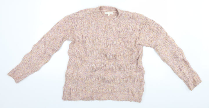 Per Una Womens Beige Pullover Jumper Size M