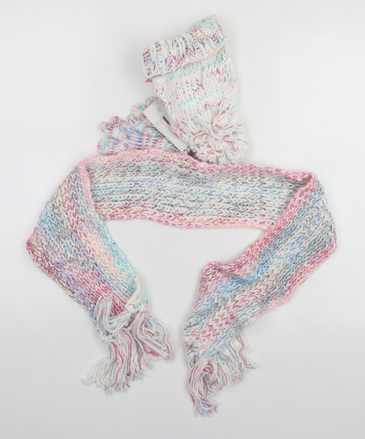 Preworn Girls White   Scarf Scarves & Wraps One Size