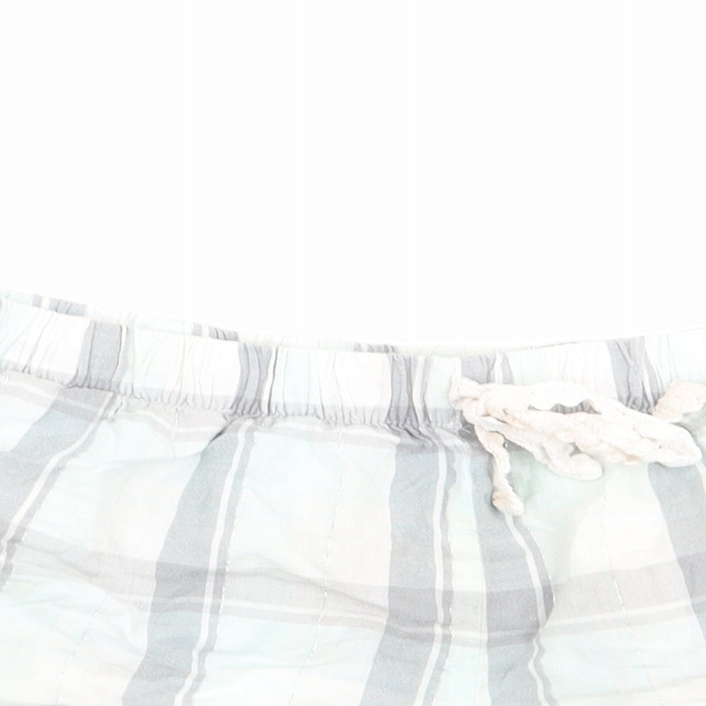 Love to Lounge Womens Grey Check   Sleep Shorts Size M