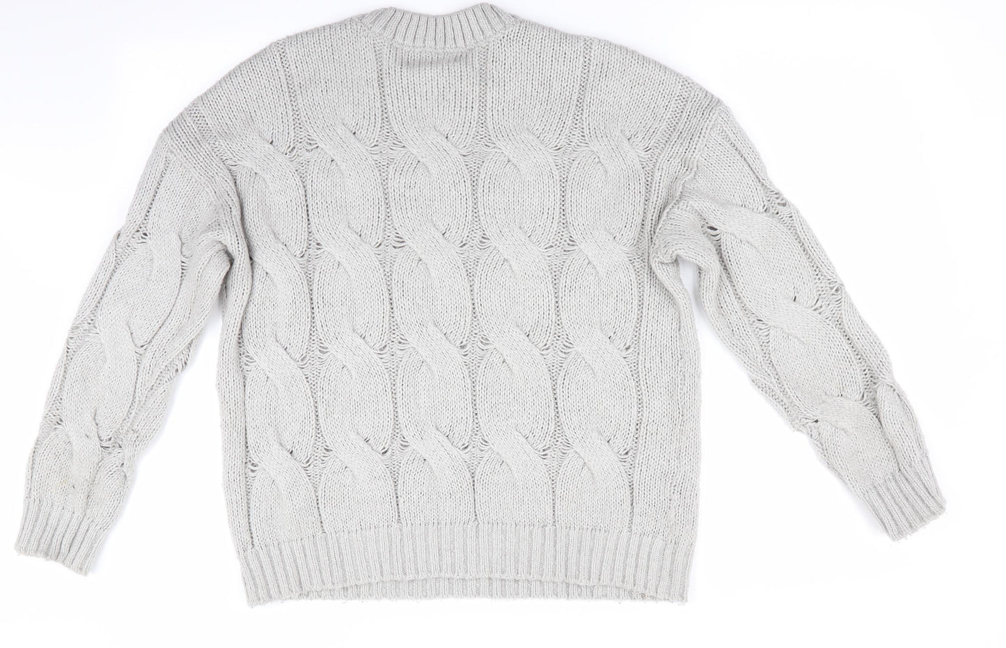 Papaya Womens Grey   Pullover Jumper Size M