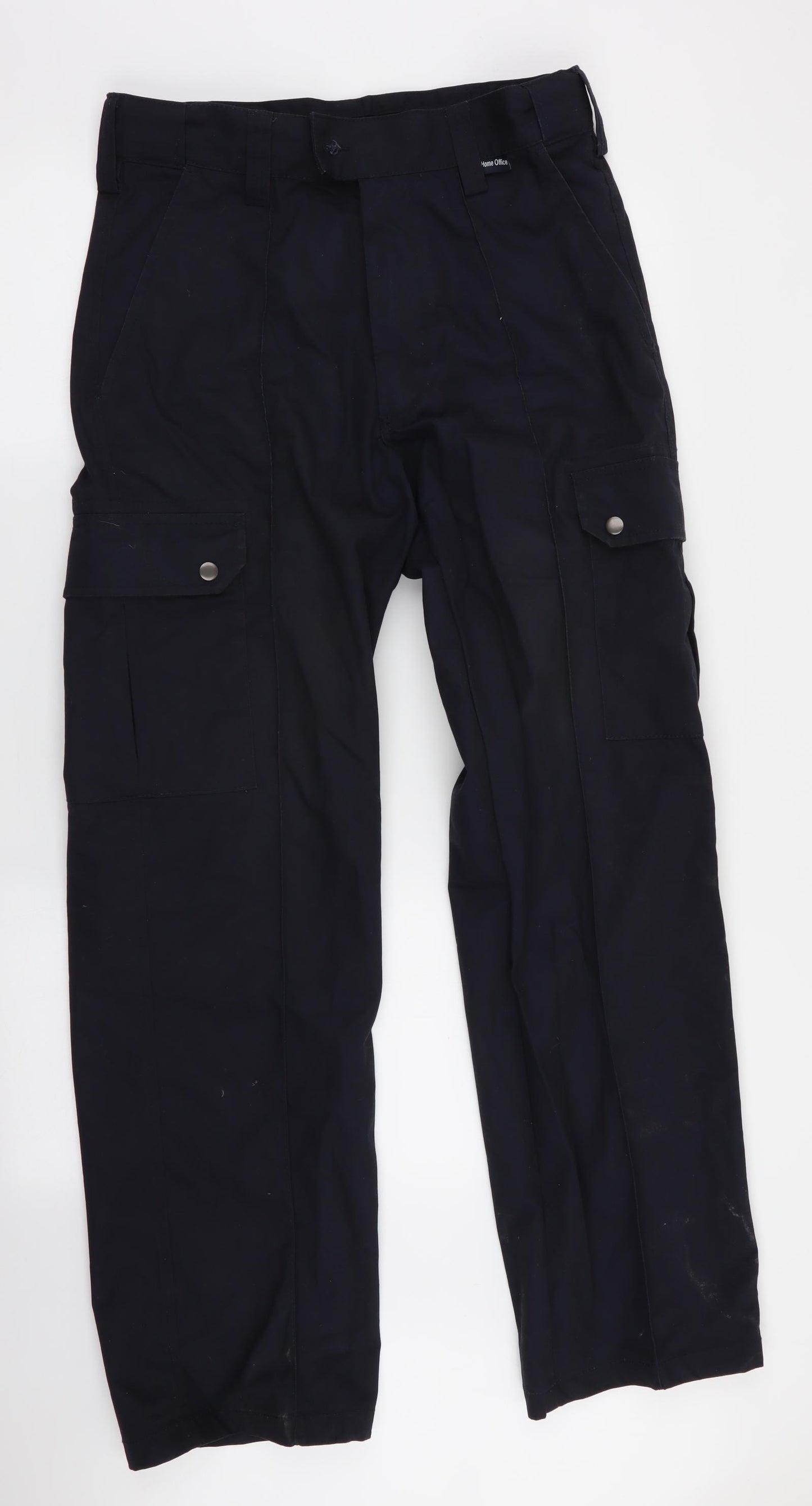 Churchill Workwear Mens Blue   Cargo Trousers Size 32 in L33 in - Workwear Trousers