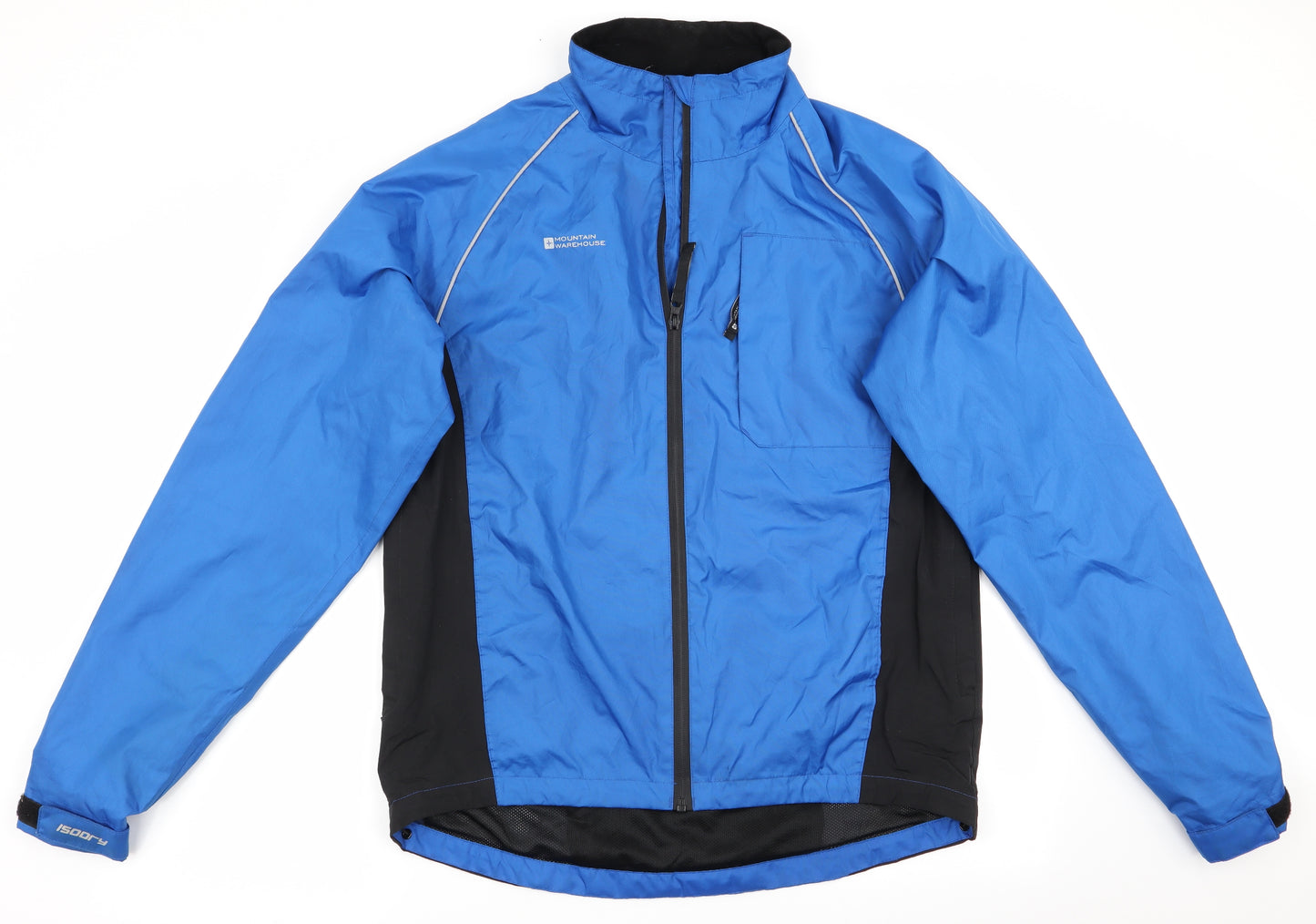 Mountain Warehouse Mens Blue   Rain Coat Coat Size S  - Blue and Black