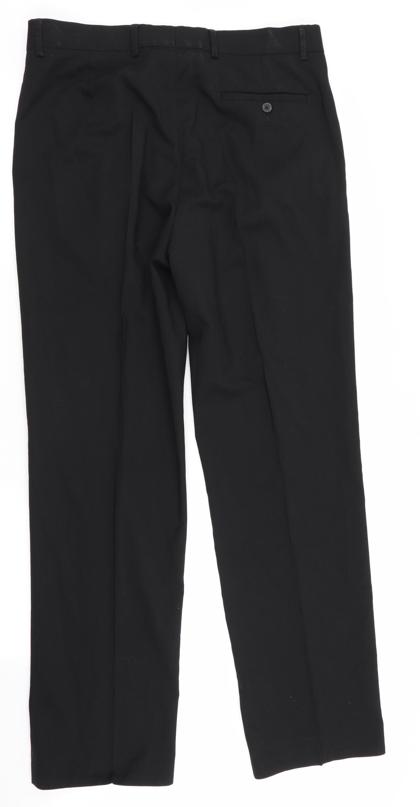 Designers at Debenhams Mens Black   Dress Pants Trousers Size 34 in L32 in