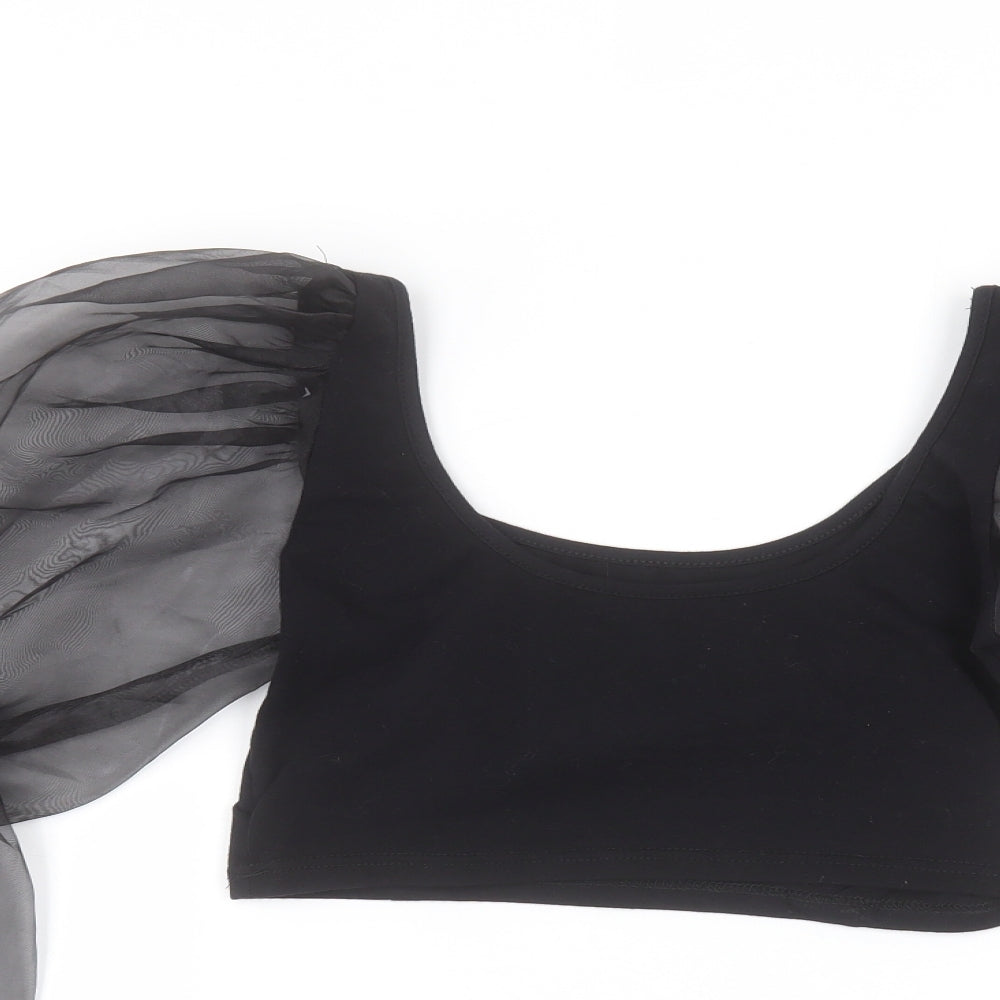 Preworn Womens Black   Basic T-Shirt Size M